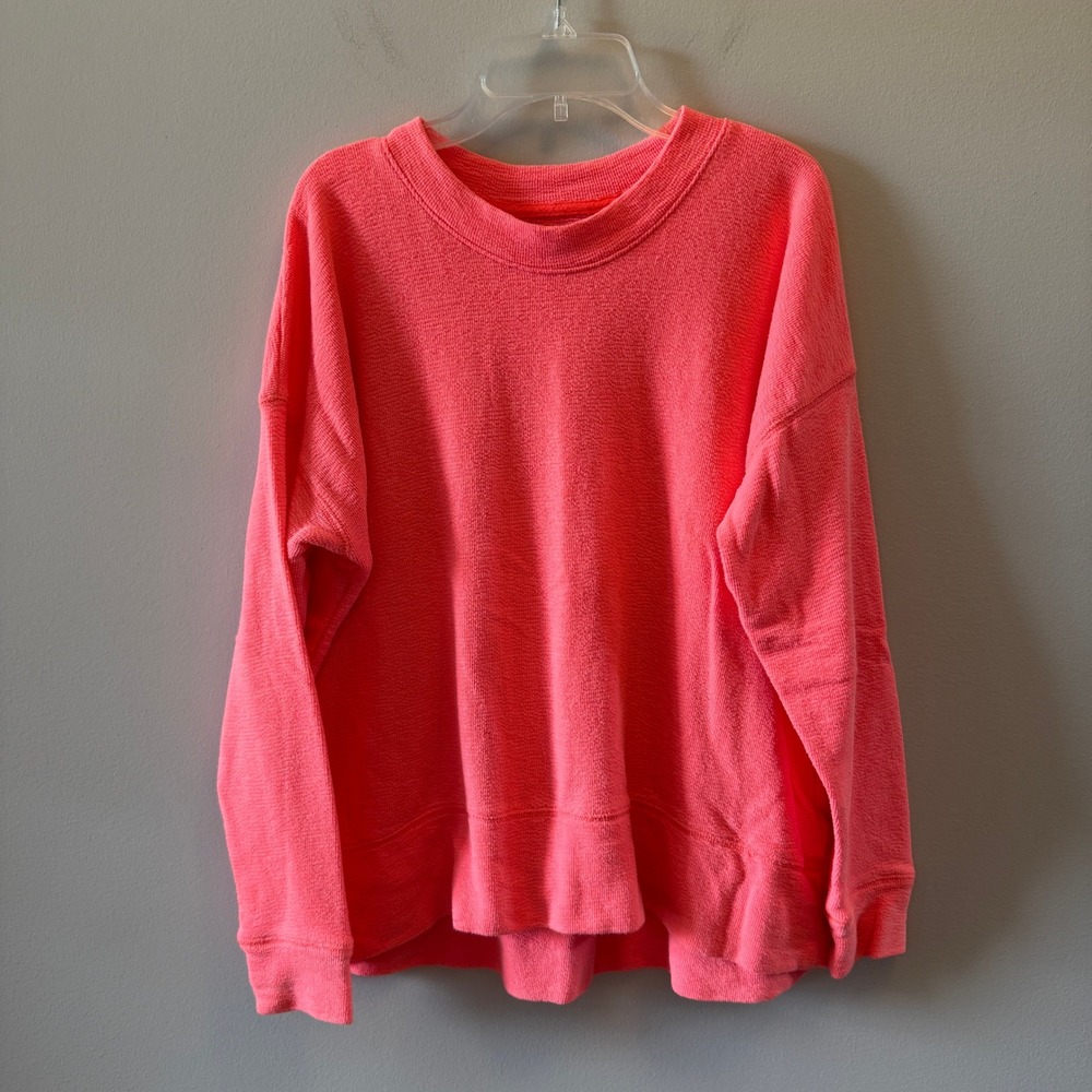 💖 Aerie Lightweight Sweatshirt – Hot Pink – Size XS 💖